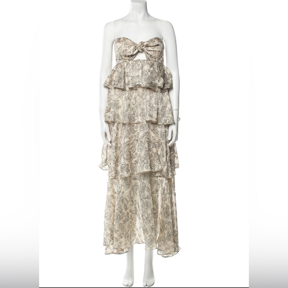 Shona Joy X Free People Paisley Midi